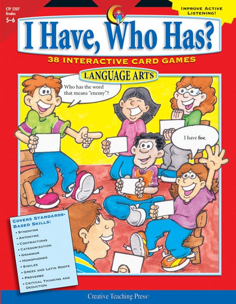 Gr 5-6 I Have Who Has Language Series Ebook