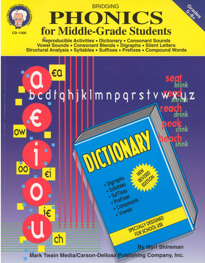 Gr 5-8 Bridging Phonics for Middle-Grade Students Ebook