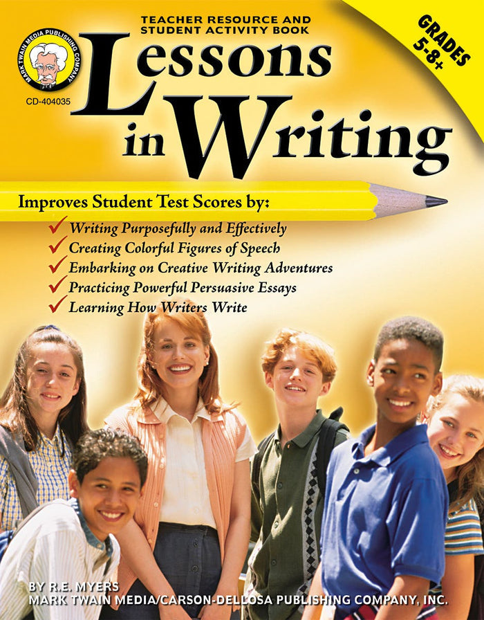 Gr 5-8 Lessons In Writing Ebook