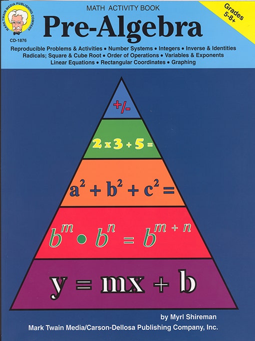 Gr 5-8 Pre-Algebra Ebook