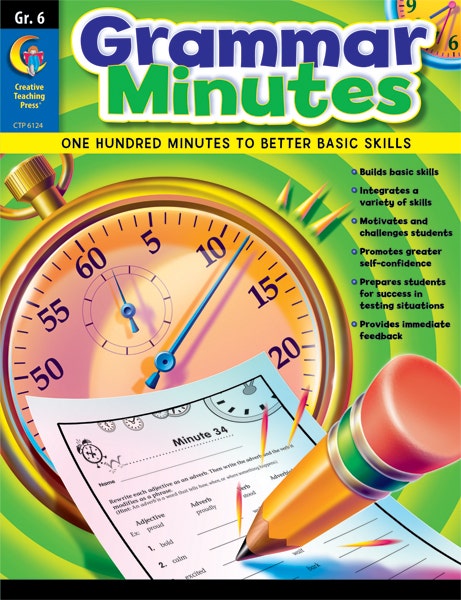 Gr 6 Grammar Minutes Ebook