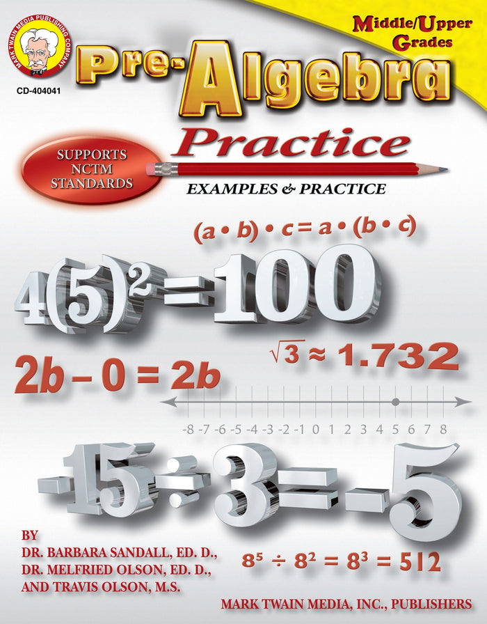 Gr 6 Pre-Algebra Practice Book Ebook