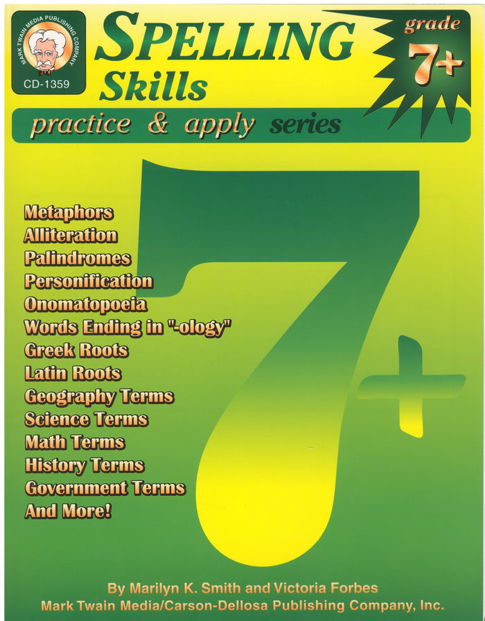 Gr 7 Spelling Skills Ebook