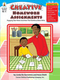 Gr K-1 Creative Homework Assignments Ebook