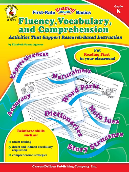 Gr K Fluency Vocabulary and Comprehension e-Book Ebook