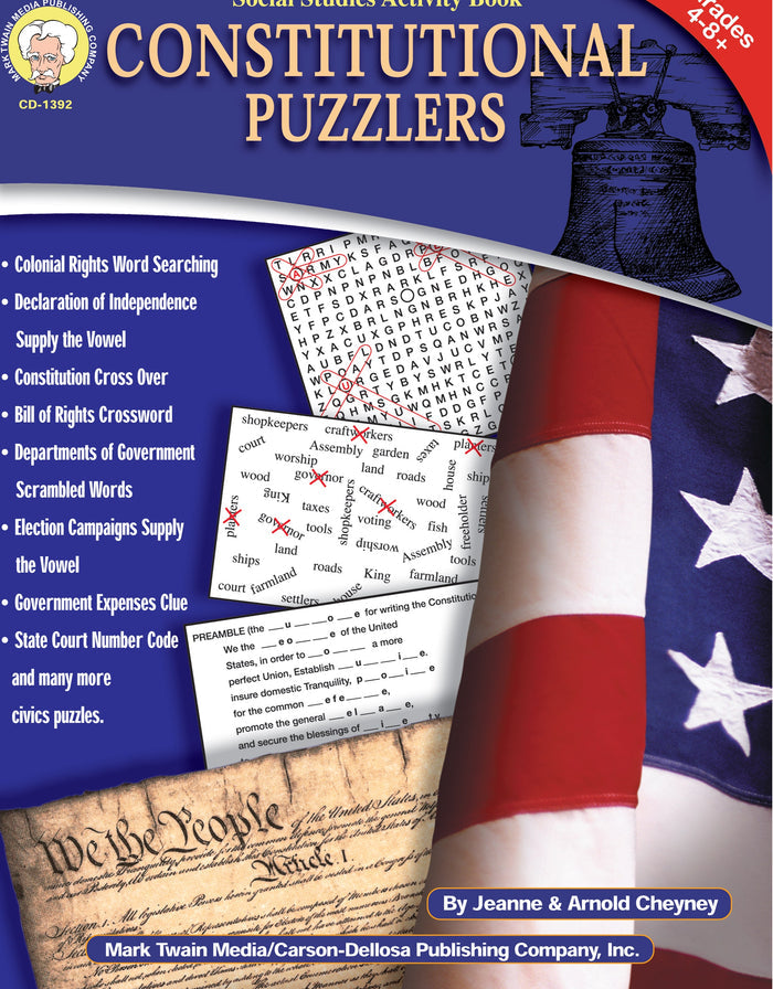 Gr4-8 Constitutional Puzzlers Ebook
