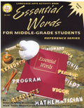 Gr4-8 Essential Words for Middle-Grade Students Ebook