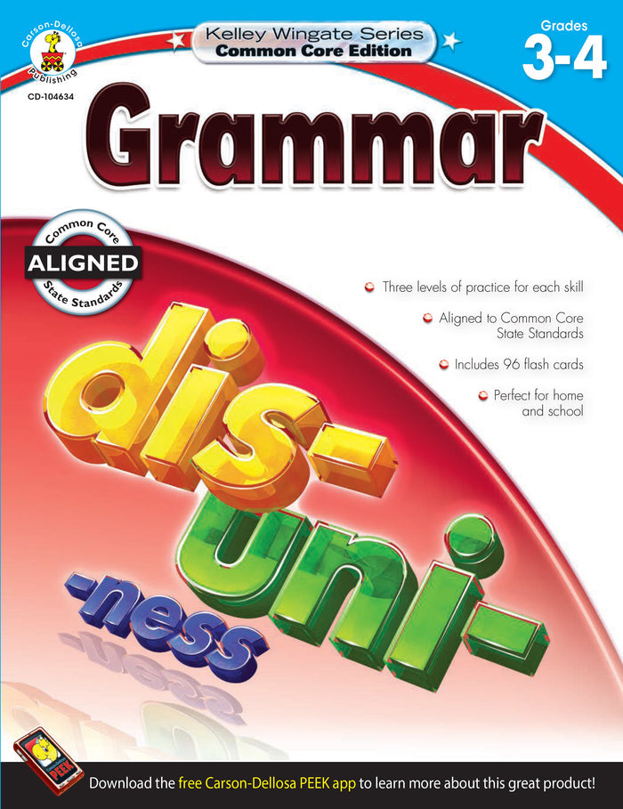 Grammar Grades 3 - 4 Ebook