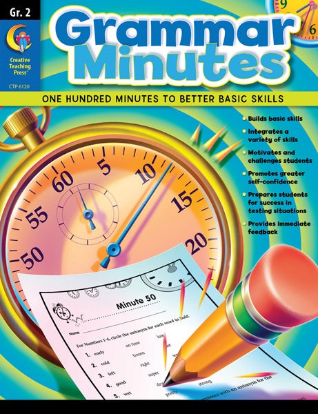 Grammar Minutes Grade 2 (Enhanced eBook) Ebook
