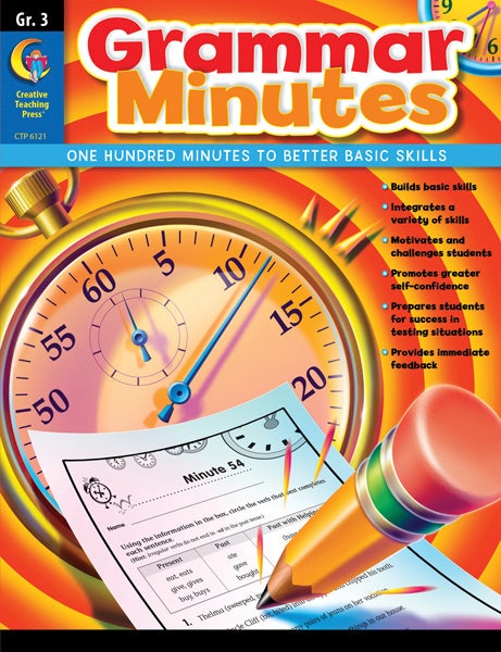 Grammar Minutes Grade 3 (Enhanced eBook) Ebook