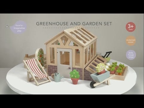 Greenhouse and Garden Set