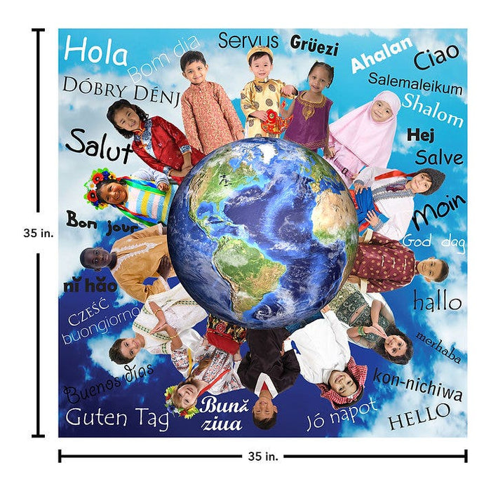 Hello World Floor Puzzle