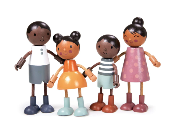 Humming Bird Doll Family