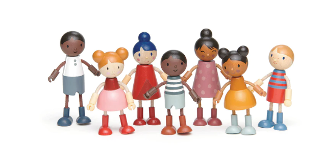 Humming Bird Doll Family