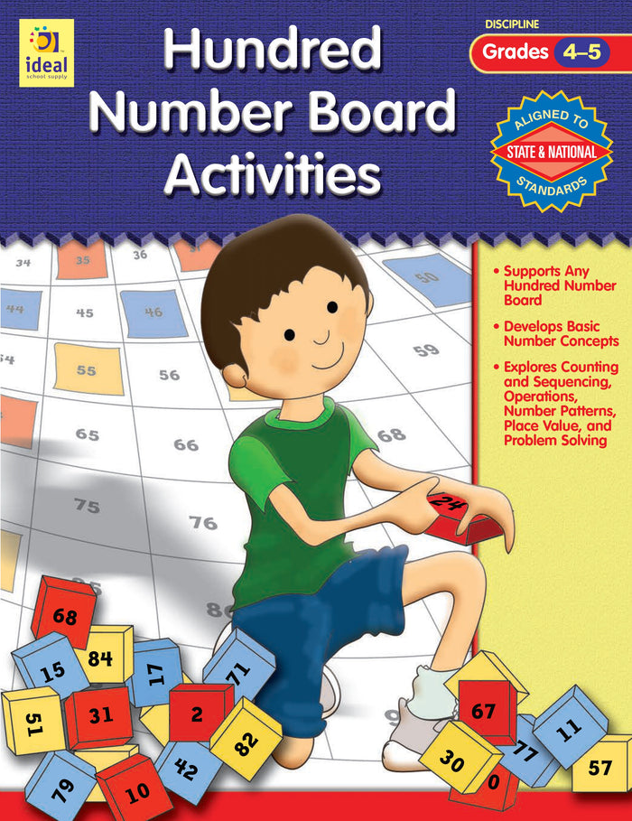 Hundred Number Board Activities (Grades 4-5) Ebook