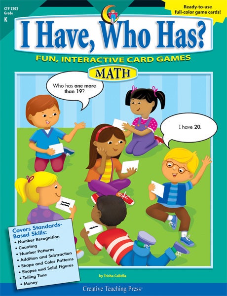 I Have Who Has Math Grd K Ebook
