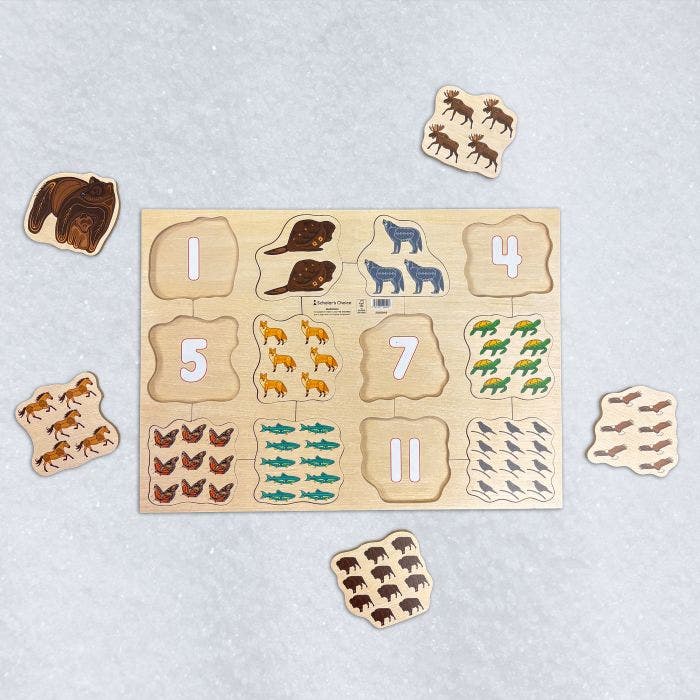 Indigenous Counting Tip + Fit Puzzle