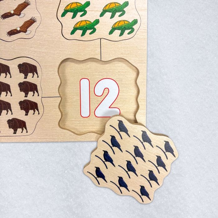 Indigenous Counting Tip + Fit Puzzle