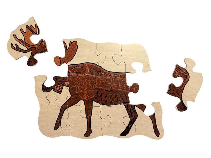 Indigenous Midi Floor Puzzle Set 3x12 piece