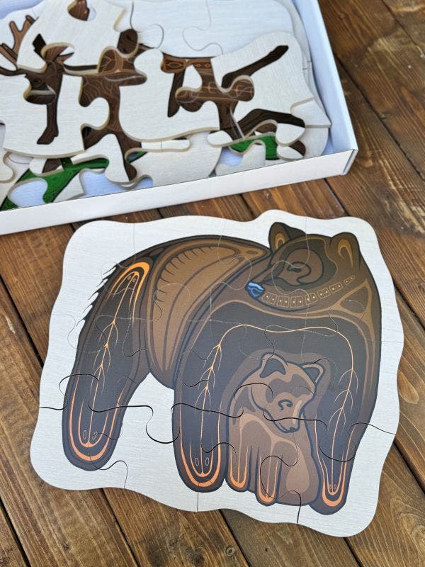 Indigenous Midi Floor Puzzle Set 3x12 piece