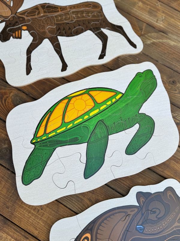 Indigenous Midi Floor Puzzle Set 3x12 piece
