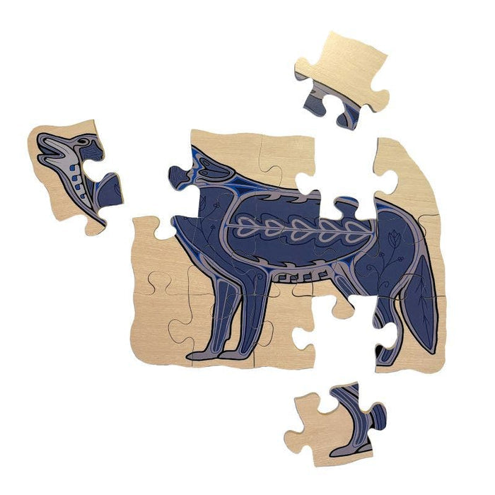 Indigenous Midi Floor Puzzle Set 3x15 piece