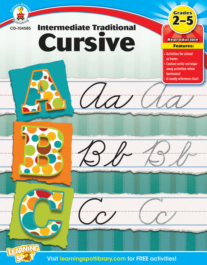 Intermediate Traditional Cursive Ebook
