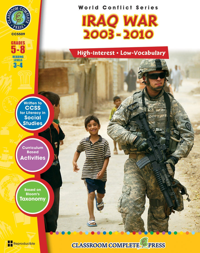 Iraq War (2003-2010) Gr. 5-8 Ebook