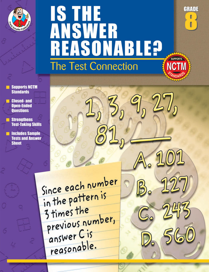 Is the Answer Reasonable? (Grade 8) Ebook