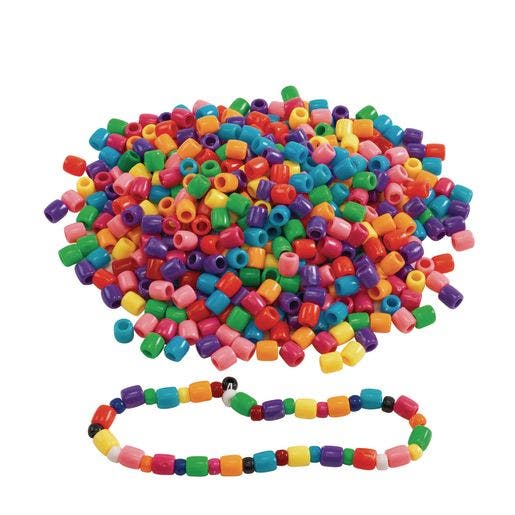 Jumbo Pony Beads 1.5 lbs