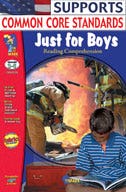 Just for Boys Reading Comprehension Gr. 3-6 Ebook