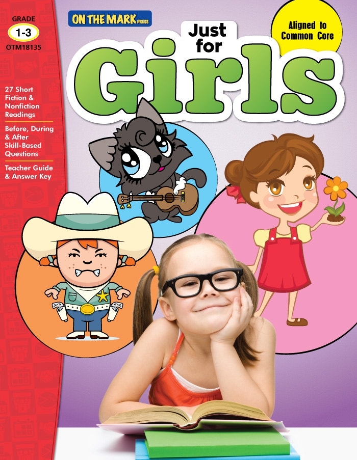 Just for Girls Reading Comprehension Gr. 1-3 Algined to