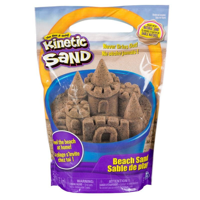 Kinetic Sand Beach Natural Brown 3Lb
