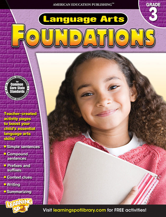 Language Arts Foundations: Grade 3 Ebook