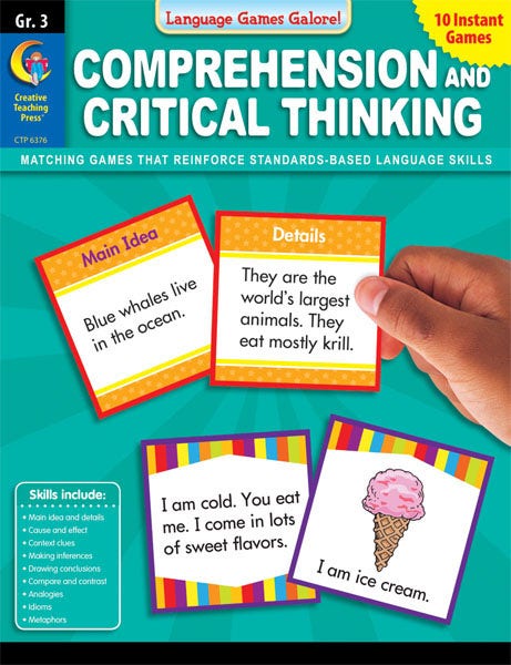 Language Games Galore: Comprehension and Critical