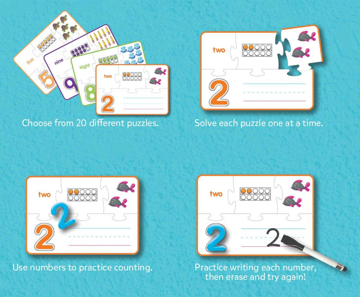 Learning Puzzle Numbers 1–20