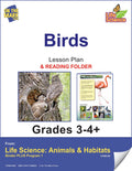 Life Science Animals & Habitats - Birds e-lesson plan Ebook