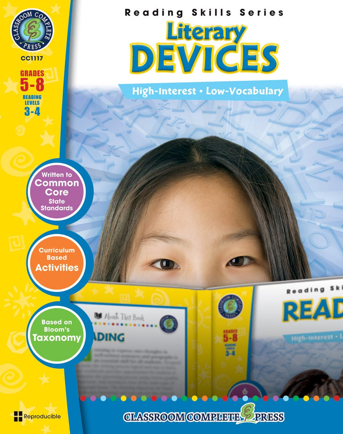 Literary Devices Gr. 5-8 Ebook