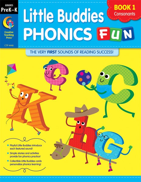 Little Buddies Phonics Fun Book 1: Consonants Ebook