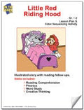 Little Red Riding Hood Lesson Plan and Color Sequencing Acti