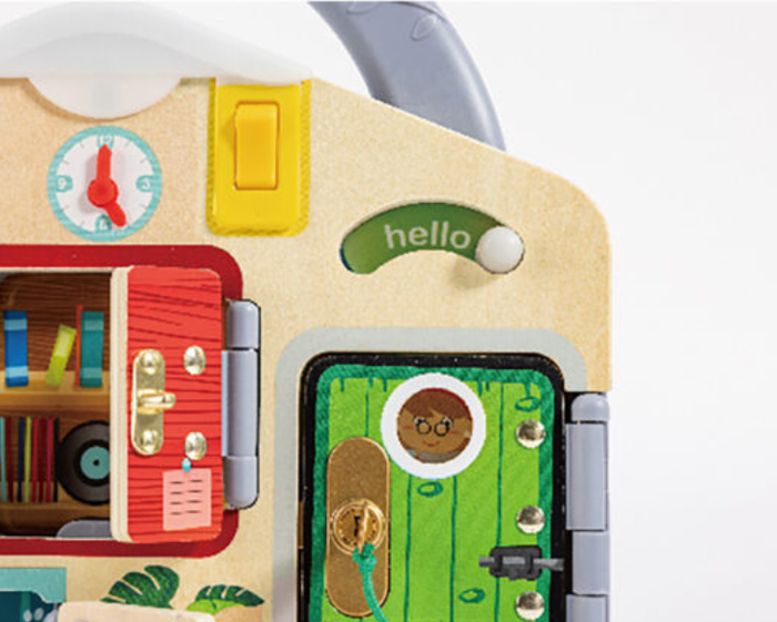Lock & Learn Playboard by Hape
