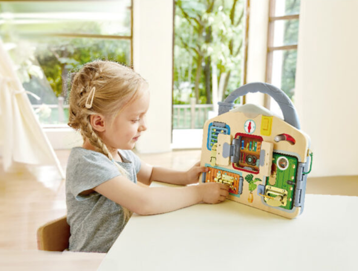 Lock & Learn Playboard by Hape