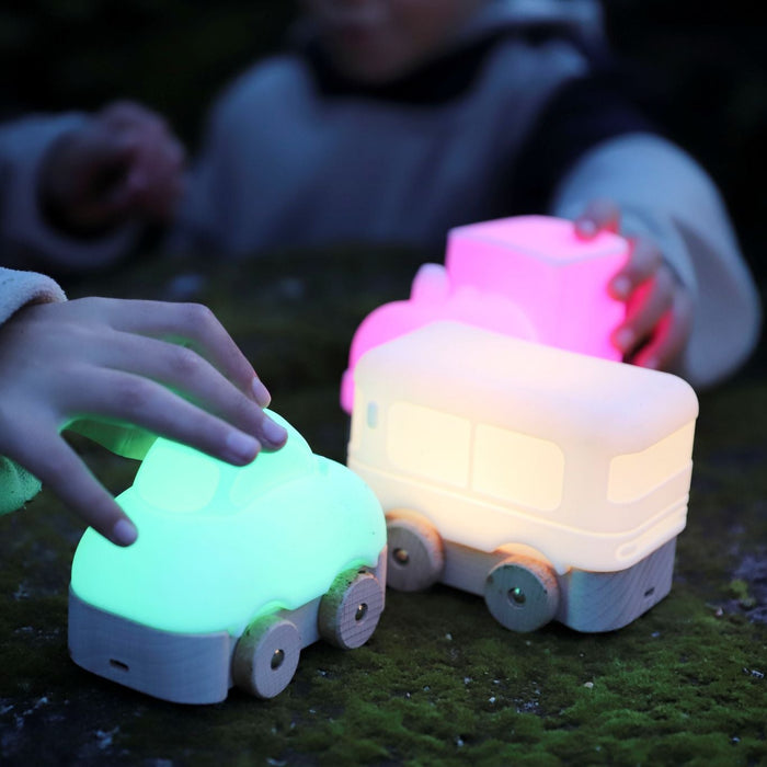 Luminous Silicone Vehicles 3pk