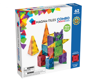 Magna-Tiles Combo + microMAGS 62 pc