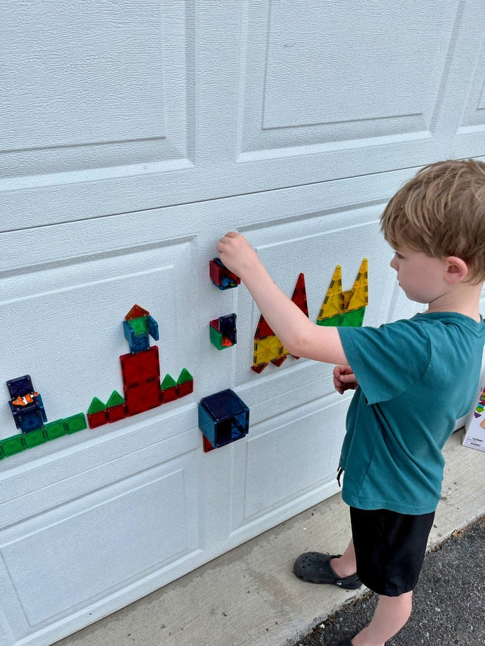 Magna-Tiles Combo + microMAGS 62 pc