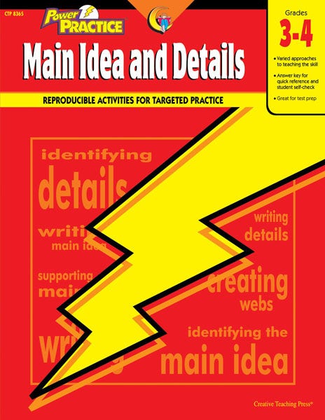 Main Ideas and Details 3-4 Langua