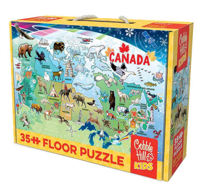 Map of Canada 35 pc Floor Puzzle