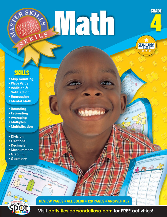 Master Skills Math (Grade 4) Ebook