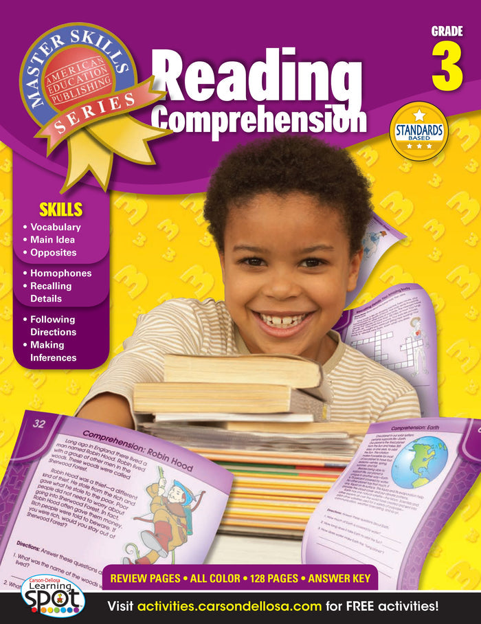 Master Skills Reading Comprehension (Grade 3) Ebook