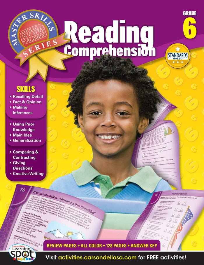 Master Skills Reading Comprehension (Grade 6) Ebook